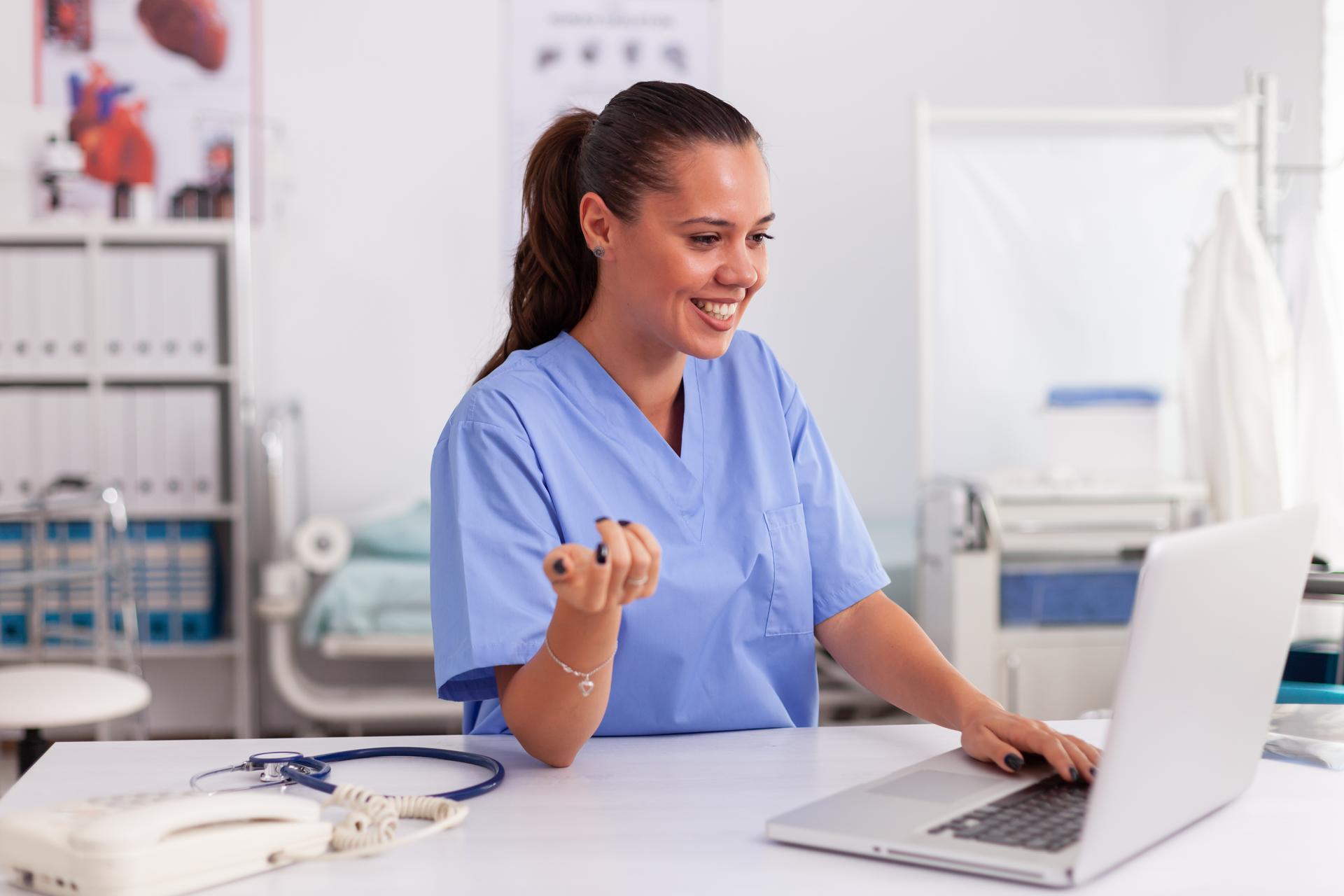 Medical Nurse Computer
